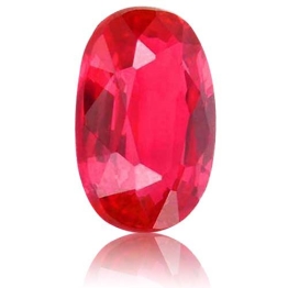 Ruby,Oval 0.91-Carat