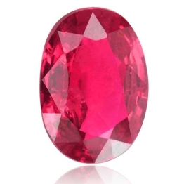 Ruby,Oval 1.26-Carat