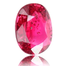Ruby,Oval 1.08-Carat