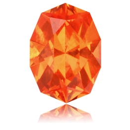 Spessartite Mandarin Garnet,Oval 3.57-Carat