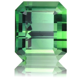 Tourmaline,Emerald Cut 7.50-Carat