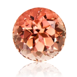 Tourmaline,Round 3.36-Carat