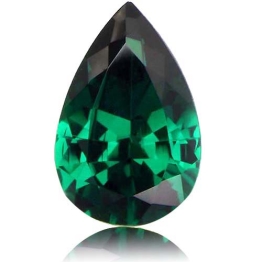 Tsavorite,Pear 1.36-Carat