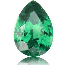 Tsavorite,Pear 1.08-Carat