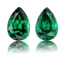 Tsavorite,Matched Pairs 2.31-Carat