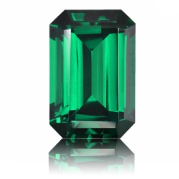 Tsavorite,Emerald Cut 4.16-Carat