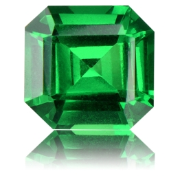 Tsavorite,Emerald Cut 1.12-Carat