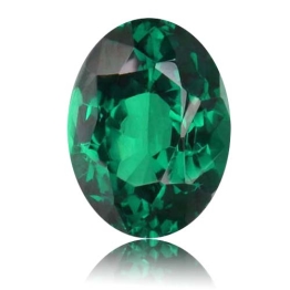 Tsavorite,Oval 3.00-Carat