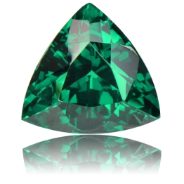 Tsavorite,Trillion 1.40-Carat
