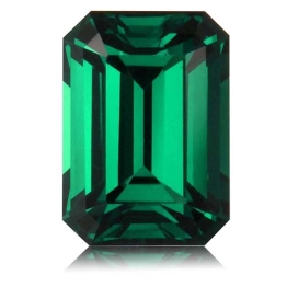 Tsavorite,Emerald Cut 3.06-Carat