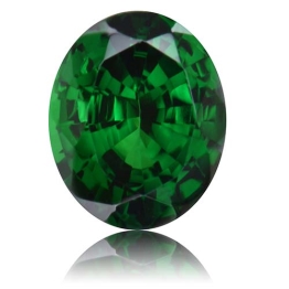 Tsavorite,Oval 1.97-Carat