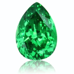 Tsavorite,Pear 1.77-Carat