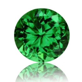 Tsavorite,Round 0.70-Carat