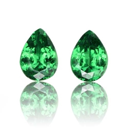 Tsavorite,Matched Pairs 1.77-Carat