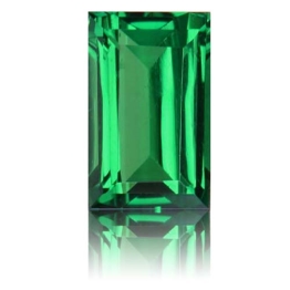 Tsavorite,Baguette 1.22-Carat