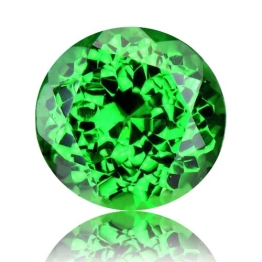 Tsavorite,Round 1.00-Carat