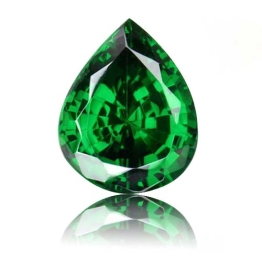 Tsavorite,Pear 1.29-Carat