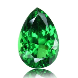 Tsavorite,Pear 2.37-Carat