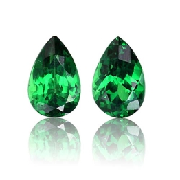 Tsavorite,Matched Pairs 2.29-Carat