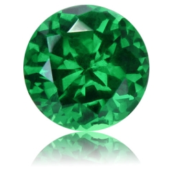 Tsavorite,Round 0.92-Carat