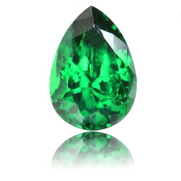 Tsavorite,Pear 1.86-Carat