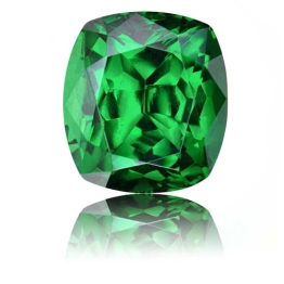 Tsavorite,Cushion 2.12-Carat