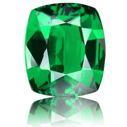 Tsavorite,Cushion 1.96-Carat
