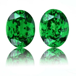 Tsavorite,Matched Pairs 2.16-Carat