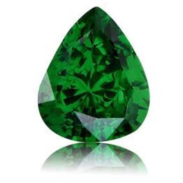 Tsavorite,Pear 1.40-Carat