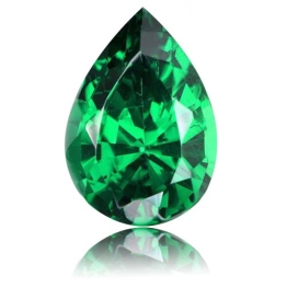 Tsavorite,Pear 1.00-Carat