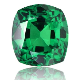 Tsavorite,Cushion 1.45-Carat