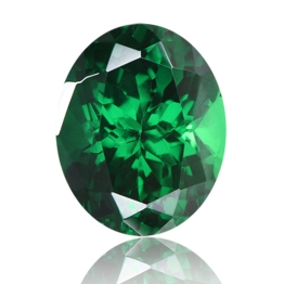 Tsavorite,Oval 2.78-Carat