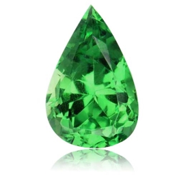 Tsavorite,Pear 1.13-Carat