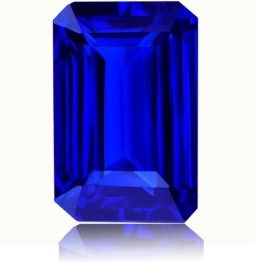 Tanzanite,Emerald Cut 1.83-Carat