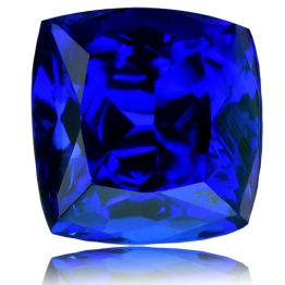 Tanzanite,Cushion 1.75-Carat