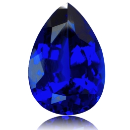 Tanzanite,Pear 3.87-Carat