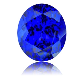 Tanzanite,Oval 6.54-Carat