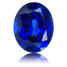 Tanzanite,Oval 14.12-Carat