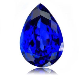 Tanzanite,Pear 7.71-Carat