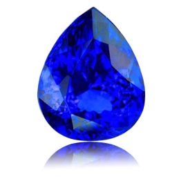 Tanzanite,Pear 3.23-Carat