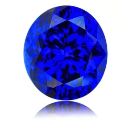 Tanzanite,Oval 12.06-Carat