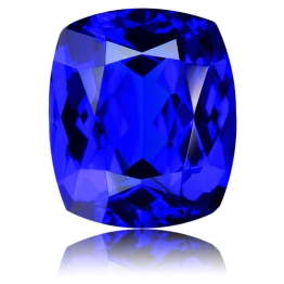 Tanzanite,Cushion 5.01-Carat