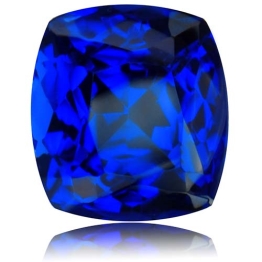 Tanzanite,Cushion 2.14-Carat