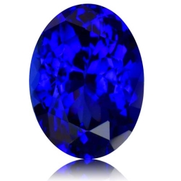 Tanzanite,Oval 1.58-Carat