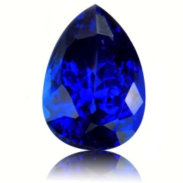 Tanzanite,Pear 7.30-Carat