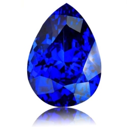 Tanzanite,Pear 9.94-Carat