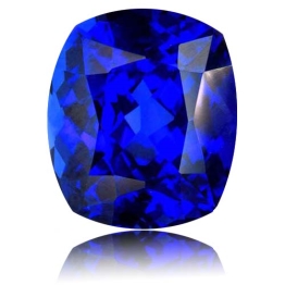 Tanzanite,Cushion 11.81-Carat
