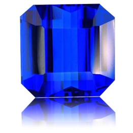 Tanzanite,Emerald Cut 5.52-Carat