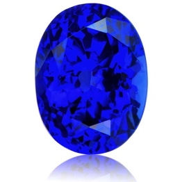 Tanzanite,Oval 6.02-Carat