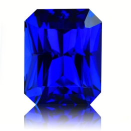 Tanzanite,Emerald Cut 13.83-Carat
